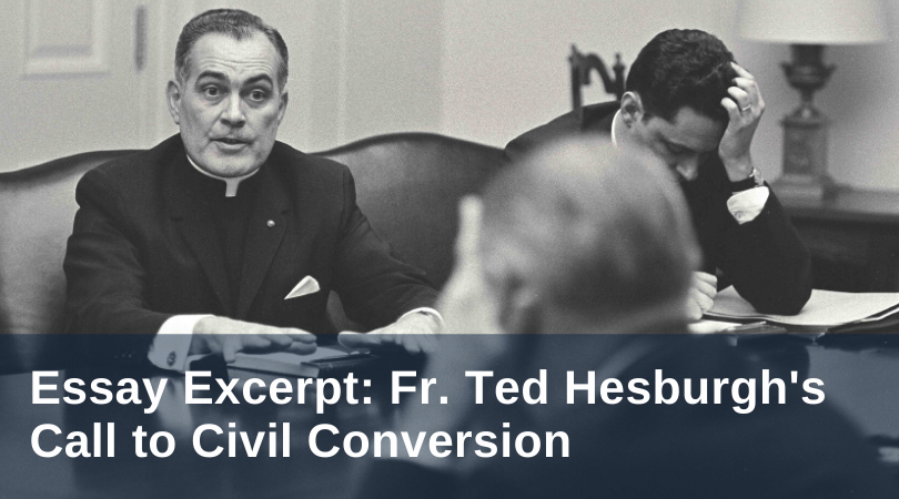 Hesburgh Essay Excerpt title