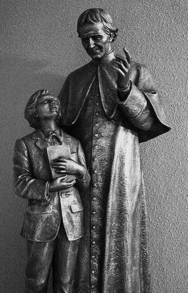 St. John Bosco; Photo: Lawrence Lew, OP; CC-BY-NC-ND-2.0.
