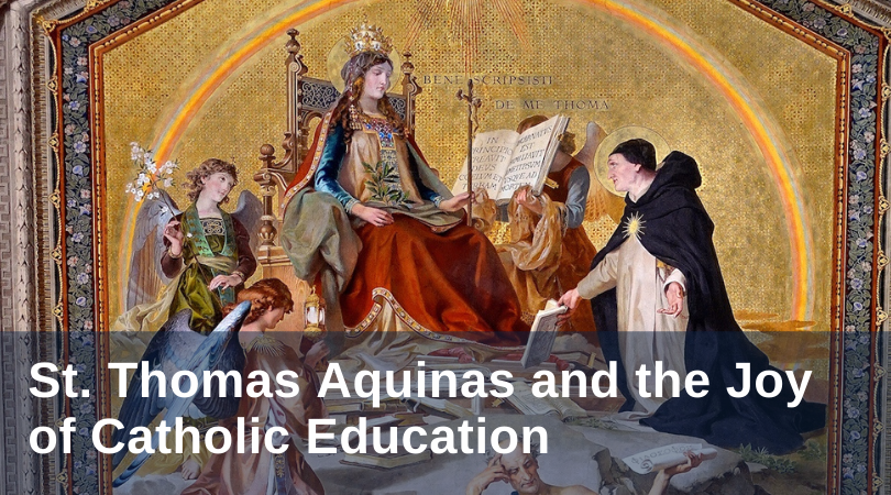 Rossi Aquinas Catholic Education title